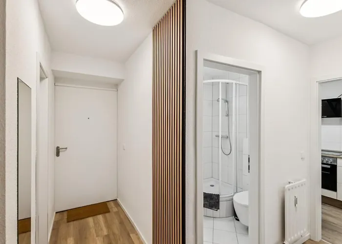 Appartement Skyview Mit Balkon & Parkplatz Ditzingen